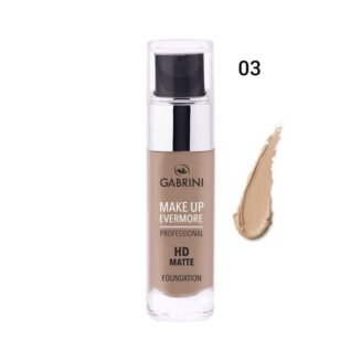 Gabrini Matte Foundation — Fond de Teint Mat Longue Tenue