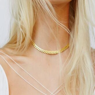 Collier Fantaisie Tendance — Ras-de-Cou & Chaîne Dorée
